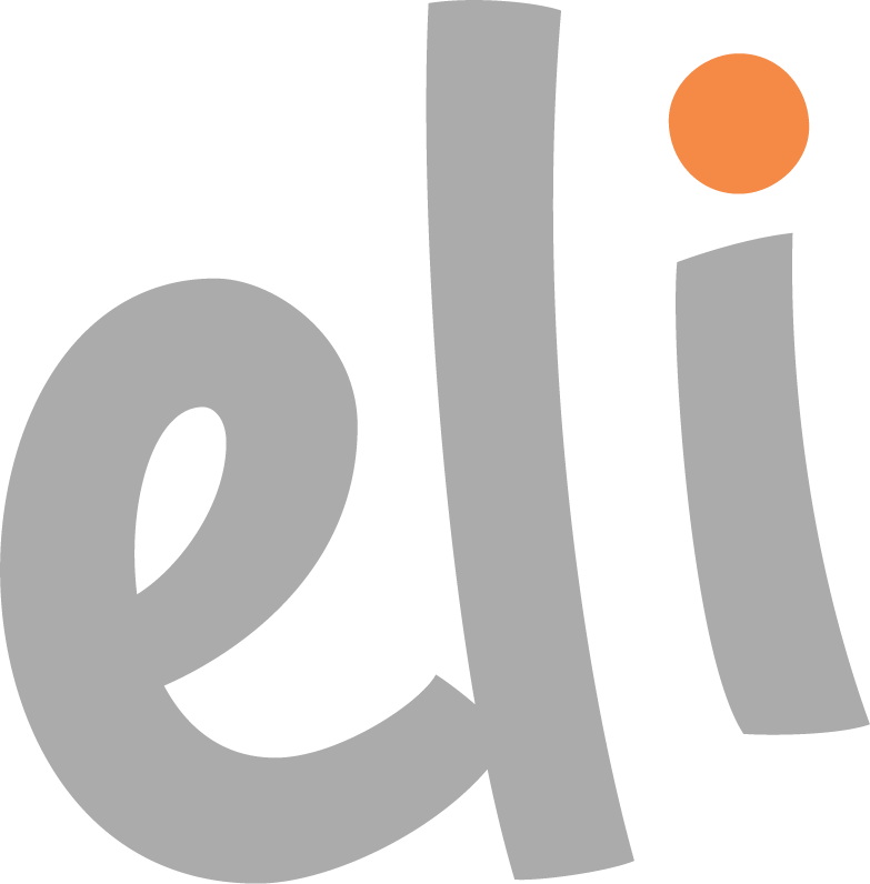 Lieve Cornil - Lettering Courses - Logo ELI - wit