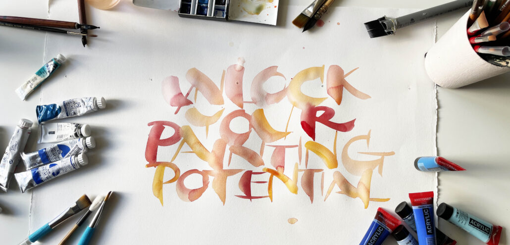 Lieve Cornil - Lettering Courses - Unlock your painting potential - 03 copy