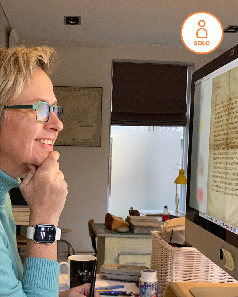 Lieve Cornil - Lettering Courses - Lettering Expertise - Solo pe