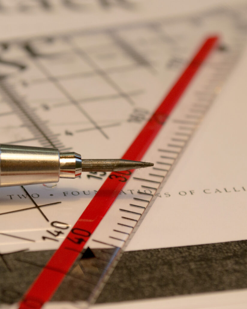 Lieve Cornil - Lettering Courses - Start en letter - tablet