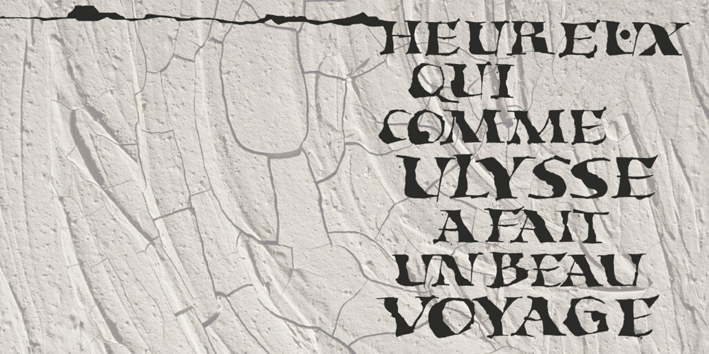 Lieve Cornil - Offline Lettering Courses - Schrift - textuur - kalligrafie - Quadrata - Schrift - 2